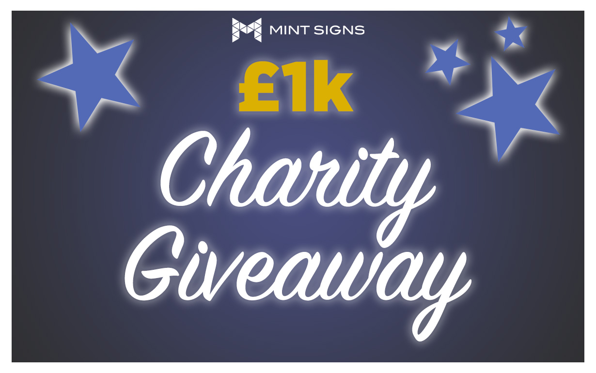 £1k Charity Giveaway