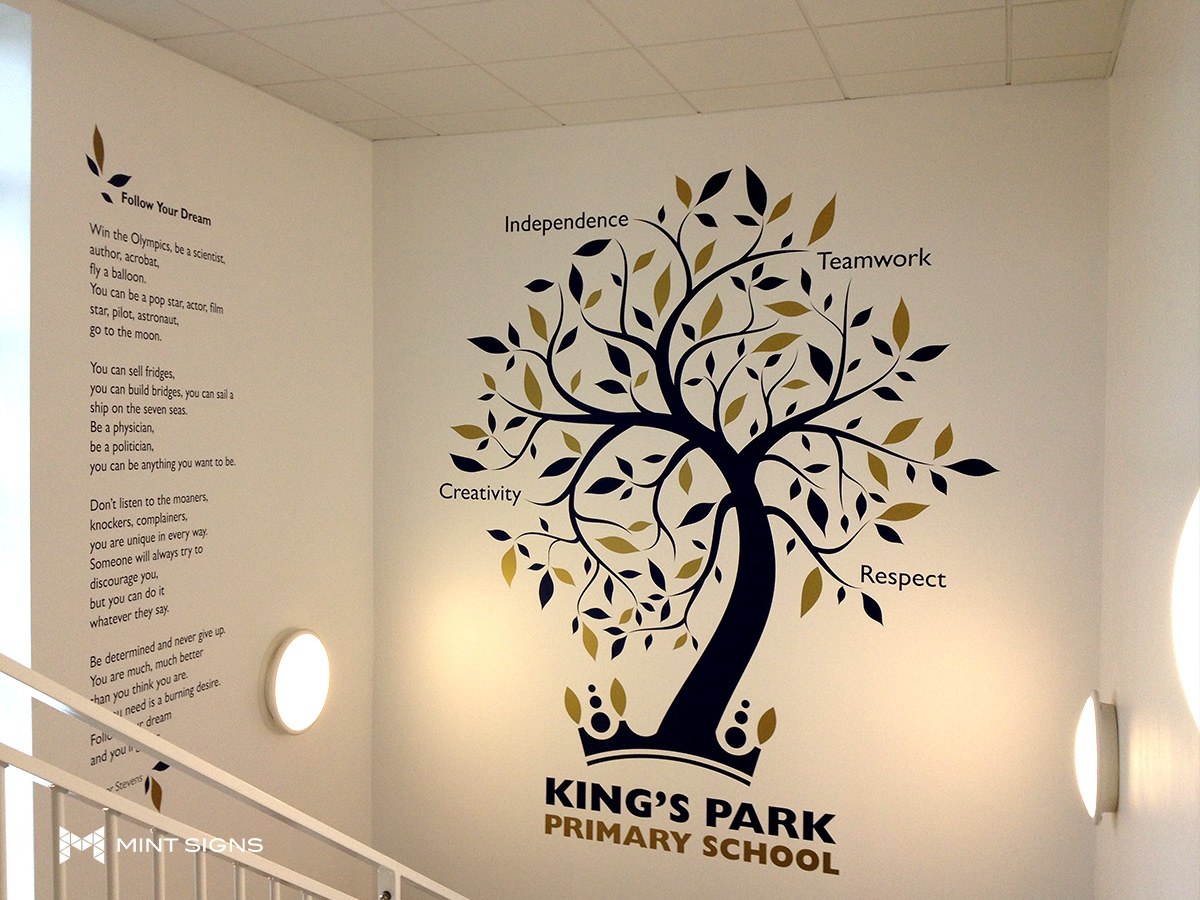 kings-park-school-vinyl-tree