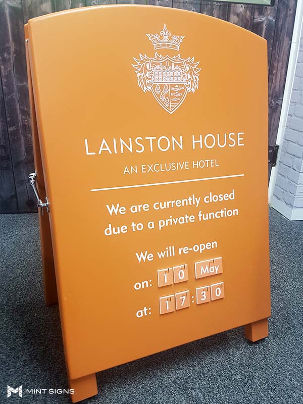 pavement-sign-lainston-house-a-board